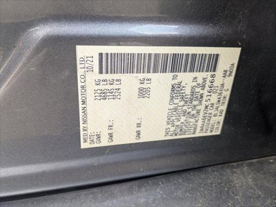 2021 Nissan Maxima SR Xtronic CVT