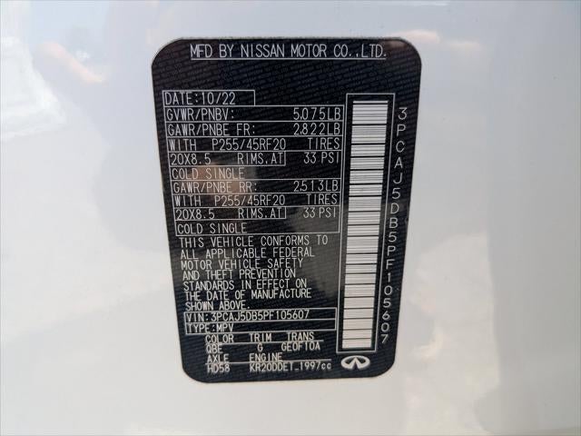 2023 INFINITI QX50 AUTOGRAPH AWD