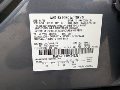 2021 Ford EcoSport SE