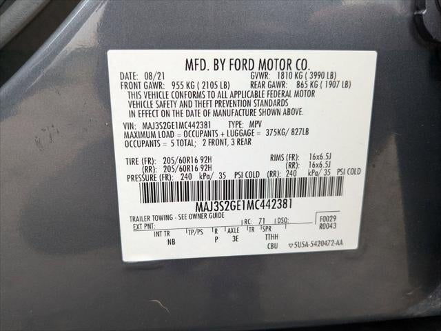 2021 Ford EcoSport SE