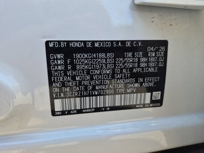 2027 Honda HR-V EX-L 2WD