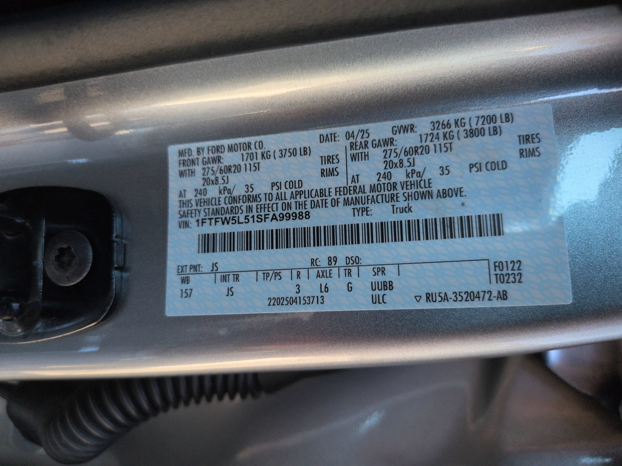 2025 Ford F-150 LARIAT