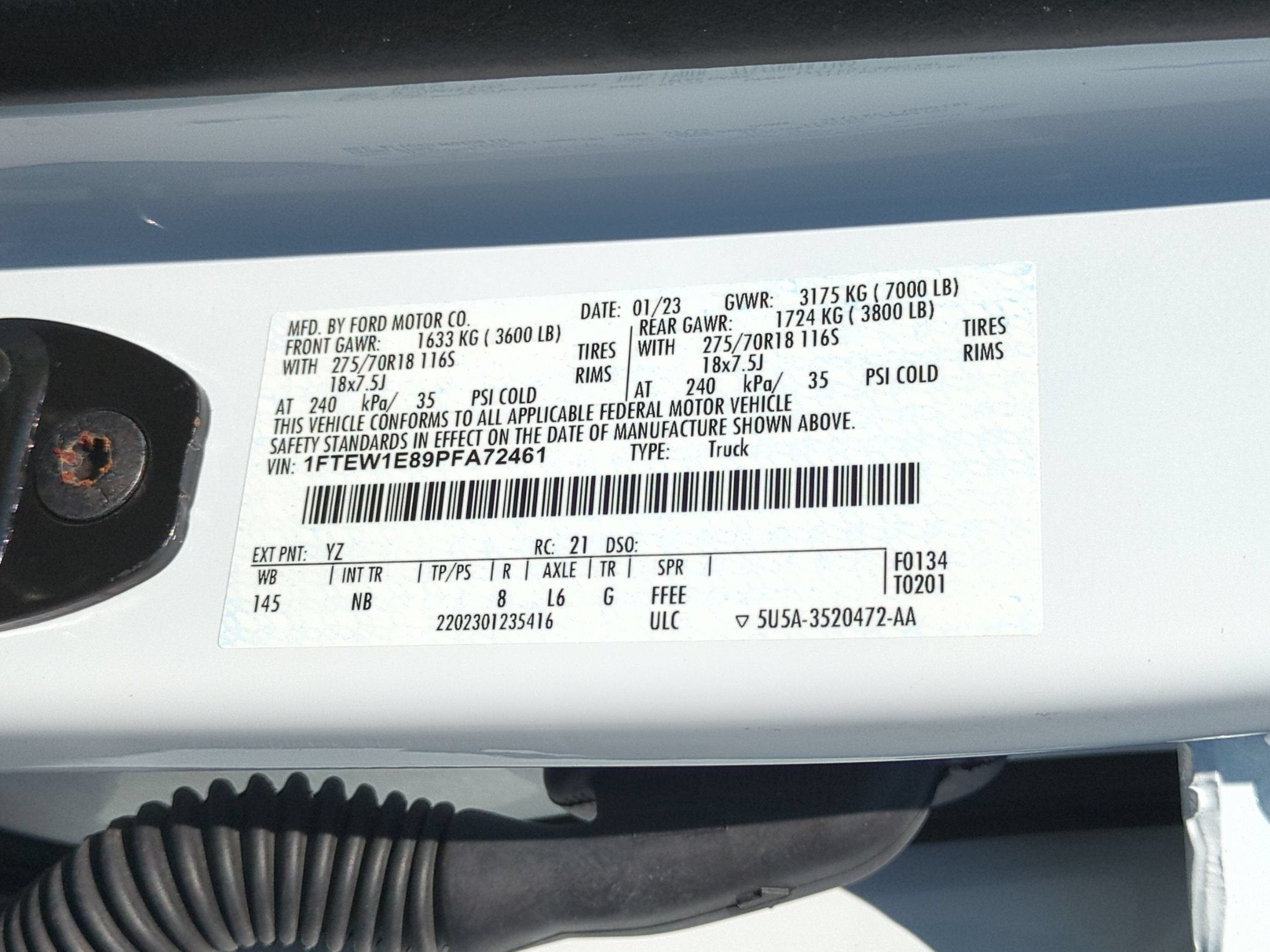2023 Ford F-150 Tremor