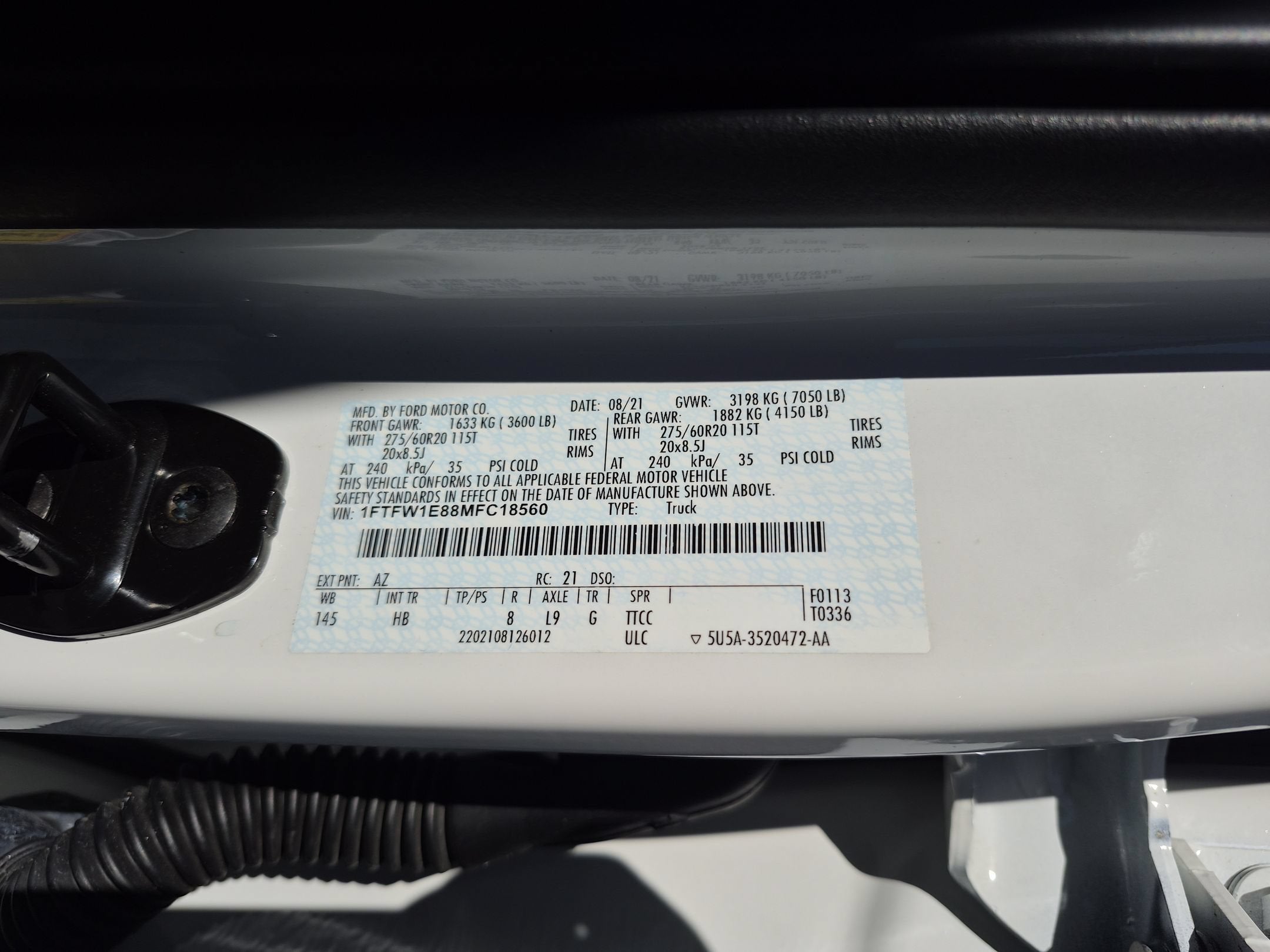 2021 Ford F-150 LARIAT