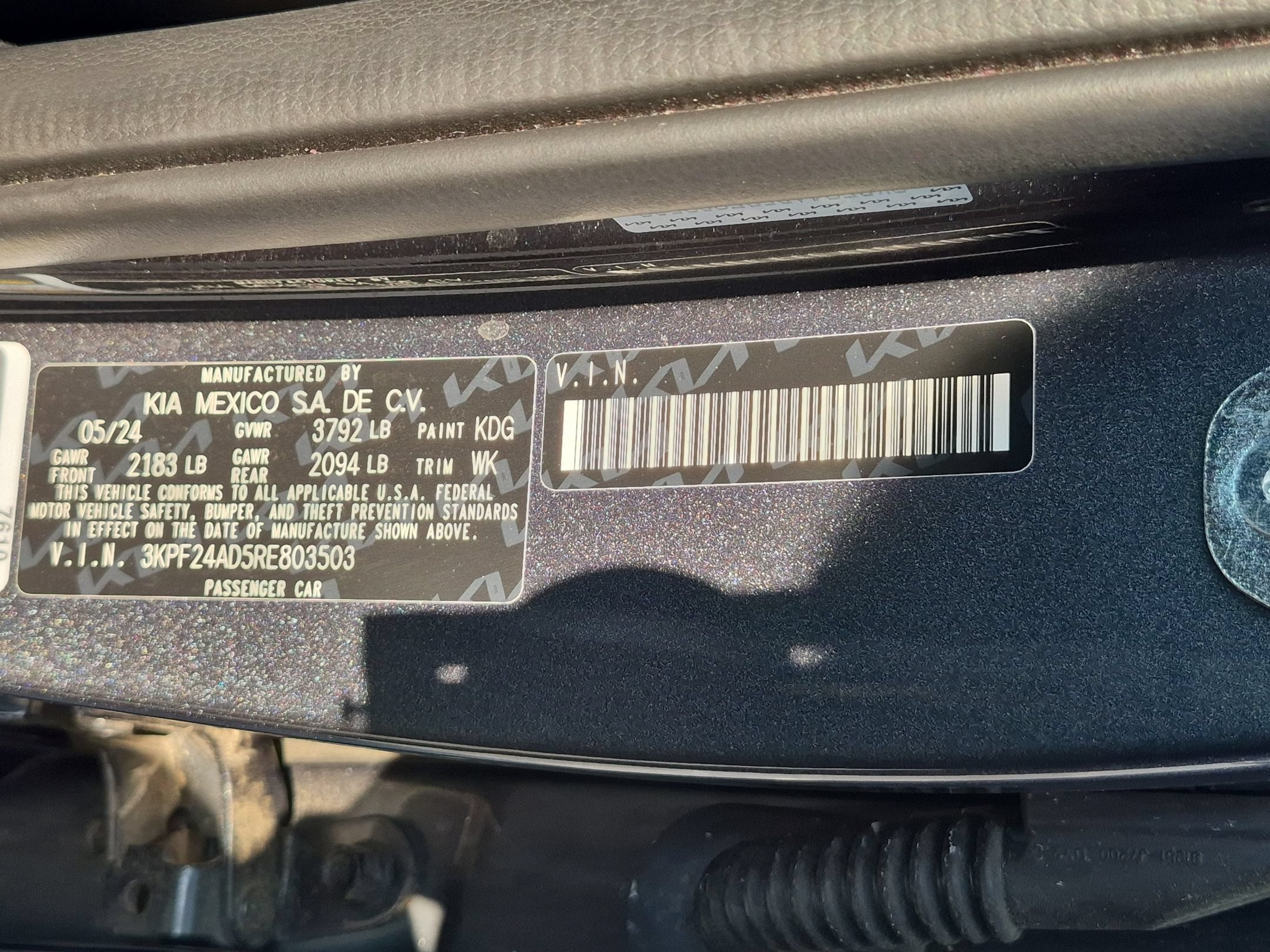 2024 Kia Forte LXS