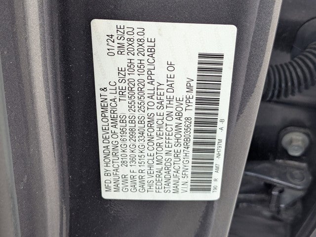 2024 Honda Pilot Touring