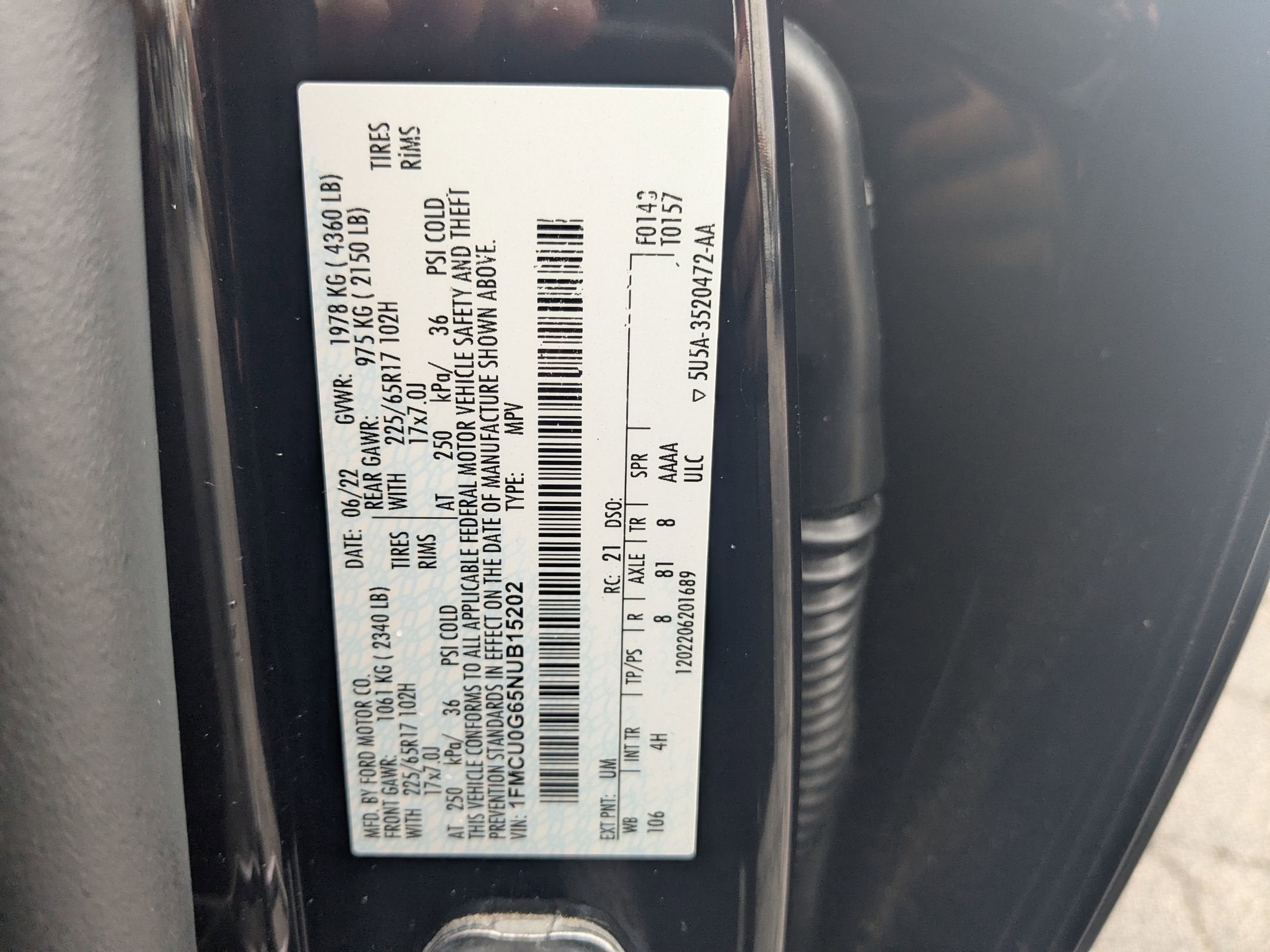 2022 Ford Escape SE