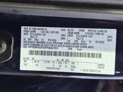 2023 Ford F-150 XLT