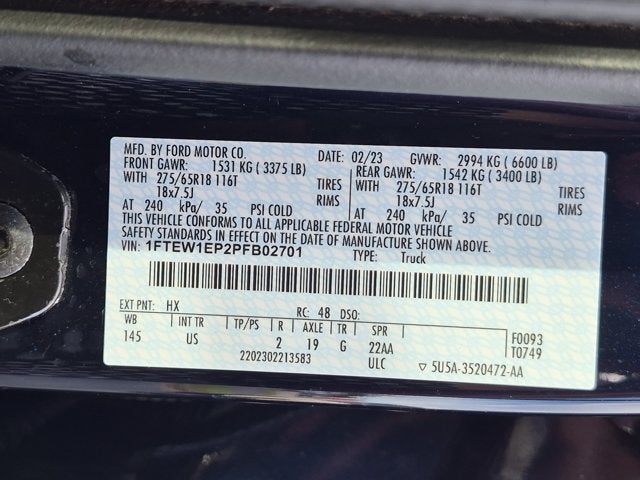 2023 Ford F-150 XLT