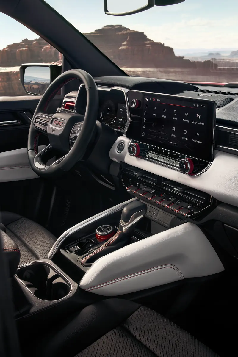 2026 GMC Canyon infotainment system at Boyd GMC in OXFORD NC