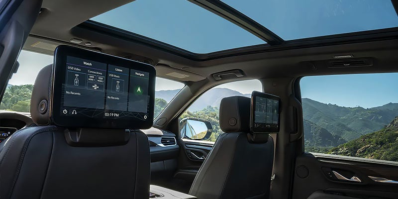 Rear seat entertainment screens