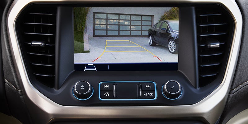 2023 GMC Acadia infotainment screen.