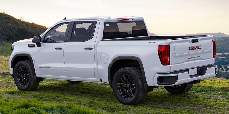 White GMC Sierra exterior