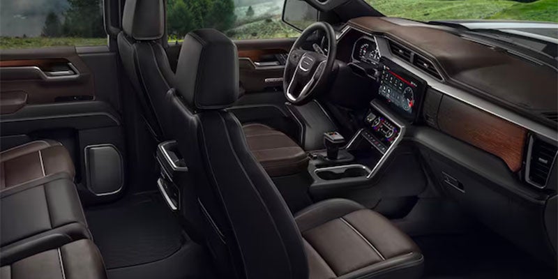 Premium GMC Sierra interior