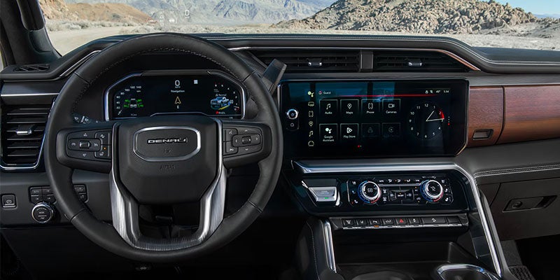 Sierra HD steering wheel