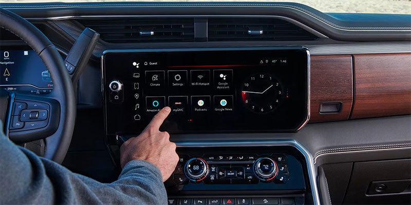 Sierra HD touchscreen interface