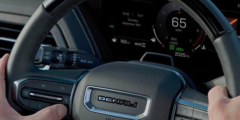 Yukon steering wheel dashboard
