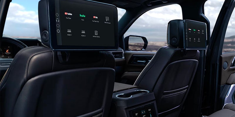 Rear seat entertainment screens
