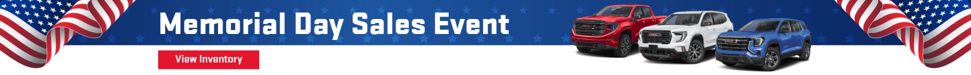 Memorial Day Sales Event at Boyd GMC in OXFORD, NC